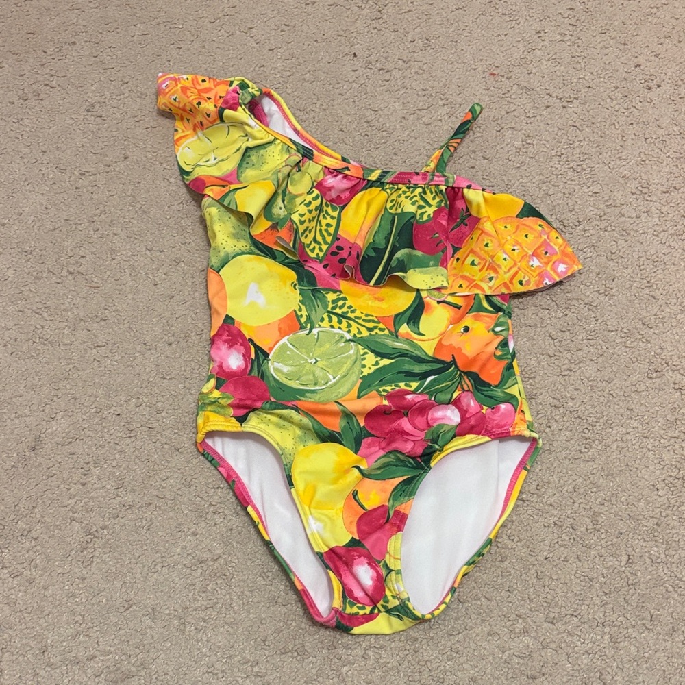 Janie and Jack Citrus Splash One Piece Swimsuit